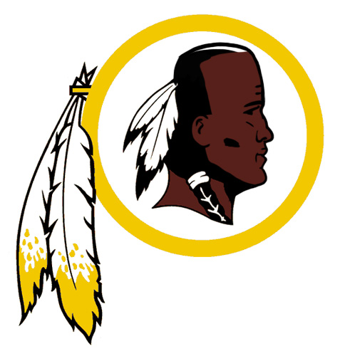Washington Redskins Manning Face Logo fabric transfer